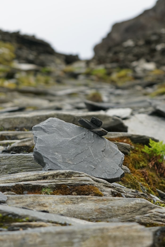 Riven Welsh slate from Penrhyn
